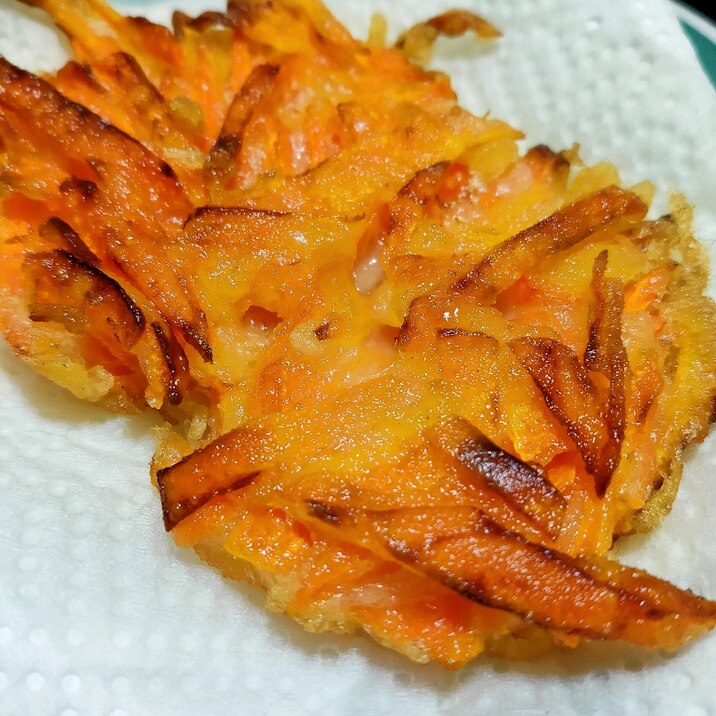 サクッしっとり 大量消費にも 人参のかき揚げ レシピ 作り方 By にょろもぬ 楽天レシピ サクッしっとり 大量消費にも 人参のかき揚げ レシピ 作り方 By にょろもぬ 楽天レシピ